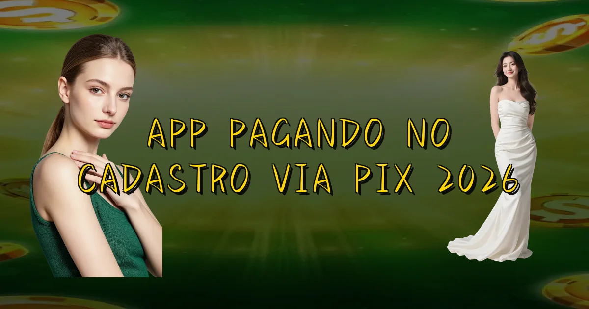 App Pagando No Cadastro Via Pix 2026 Oficial
