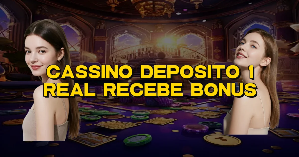 Cassino Deposito 1 Real Recebe Bonus Oficial