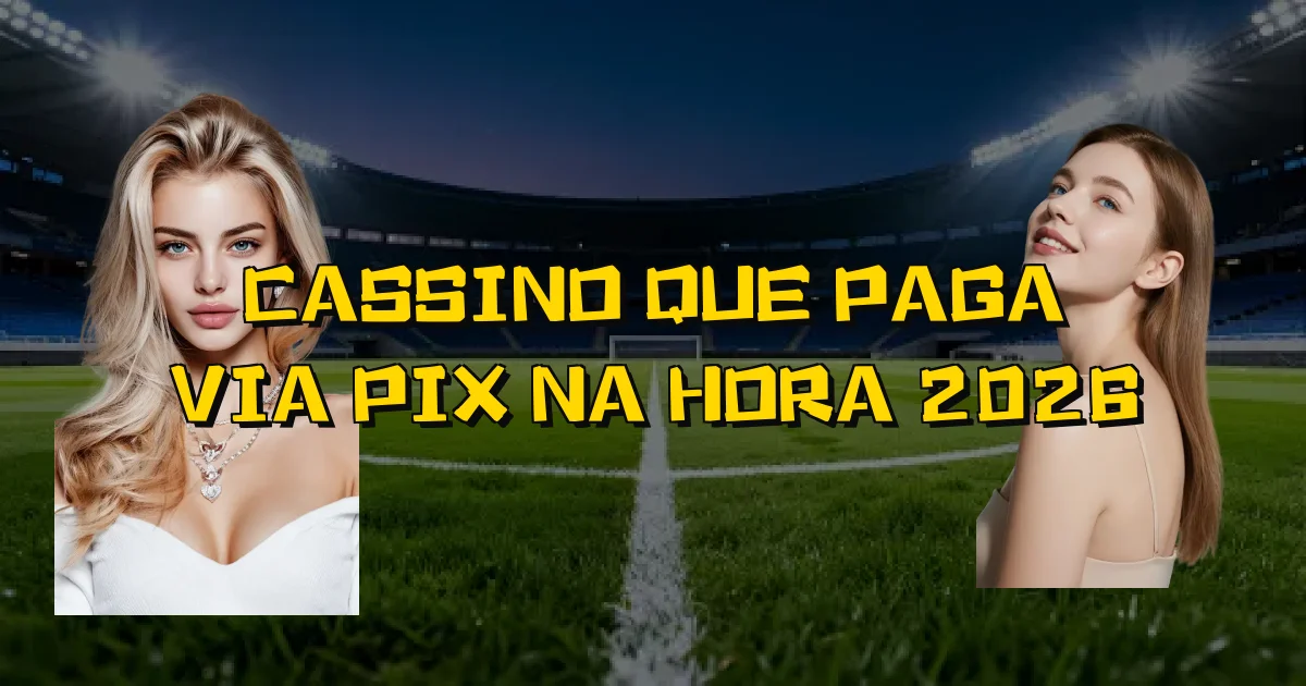 Cassino Que Paga Via Pix Na Hora 2026 Oficial
