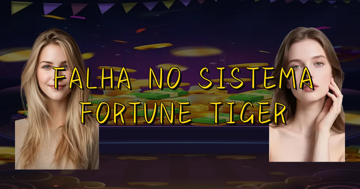 Falha No Sistema Fortune Tiger Oficial