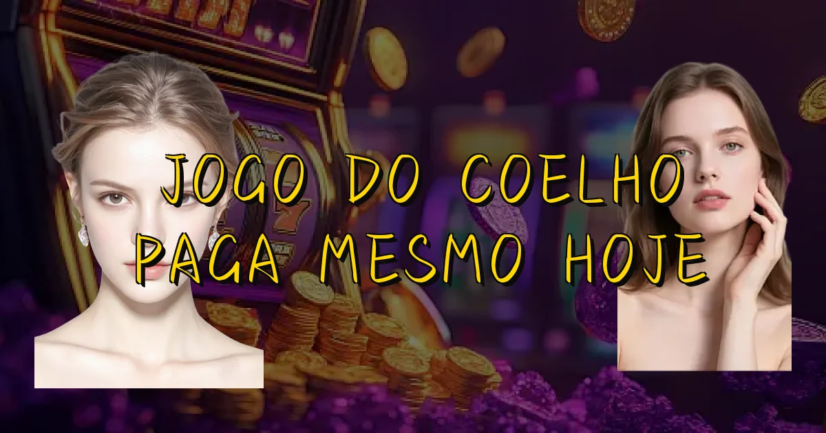 Jogo Do Coelho Paga Mesmo Hoje Oficial