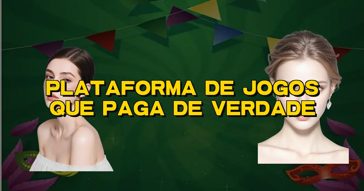 Plataforma De Jogos Que Paga De Verdade Oficial