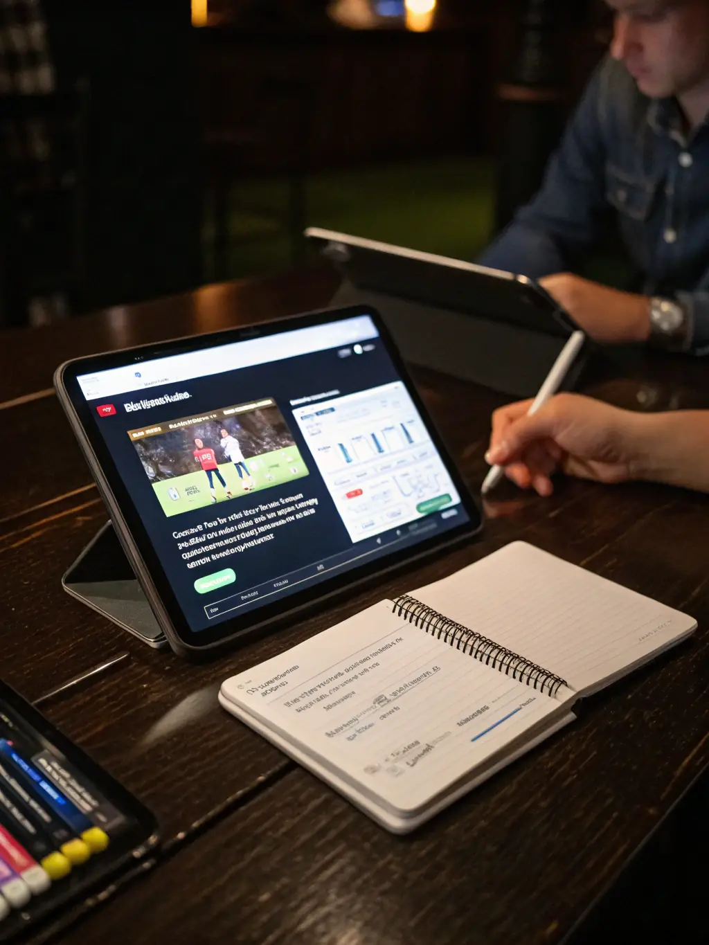 A clean and intuitive interface of the 59brl bet app on a tablet, showcasing easy navigation and user-friendly design.